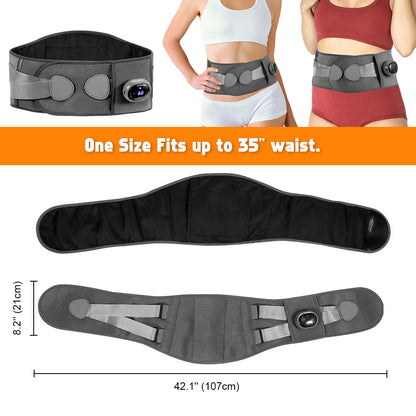 Thermal Electric Back Support Massager Belt