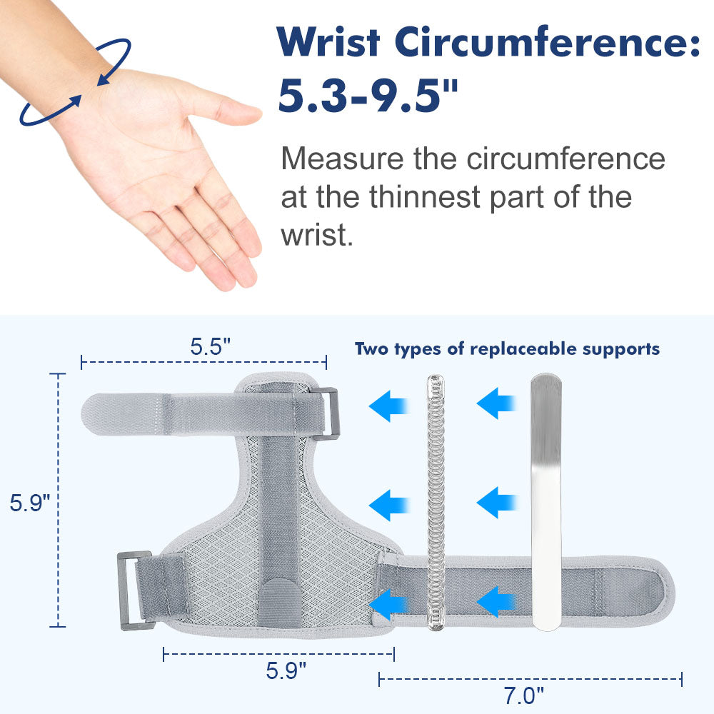 Velthek Thumb Stabilizer Brace with Flexible Splint for Healing