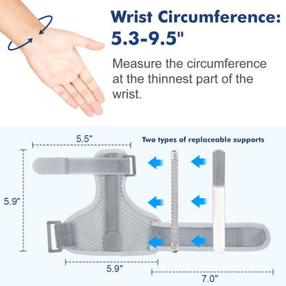 Velthek Thumb Stabilizer Brace with Flexible Splint for Healing
