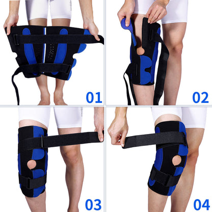 Premium Hinged Knee Support Brace for Relief 1 Pack