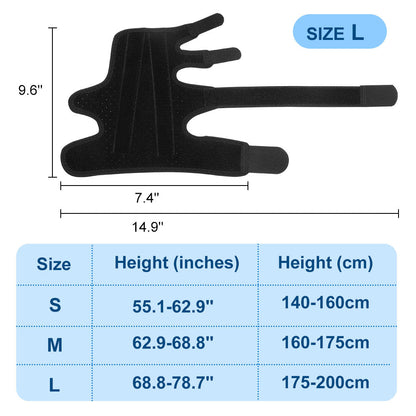 Strong Wrist Support Brace with Metal Plate for Finger
