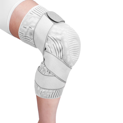 Protean Athletic Knee Support Brace with Coil Spring and Gel Pad