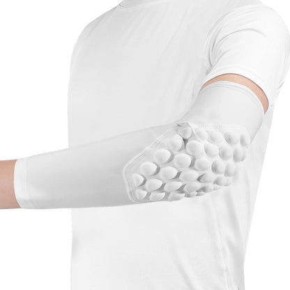 Youth Athletic Elbow Supports with Padded Protection - 2 Pack