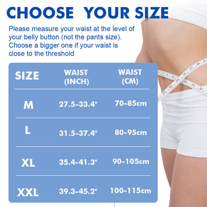 Adjustable Thermal Back Support with Detachable Pads