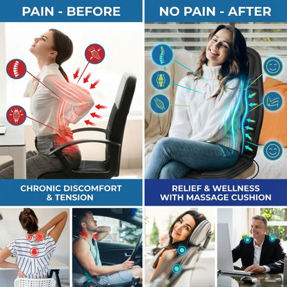 The Premium Massage Chair With Heated Back Neck Cushion