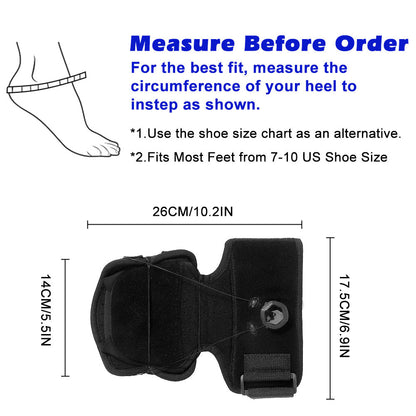 Adjustable Ankle Support Brace with Rotating Buckle - 1 Pack