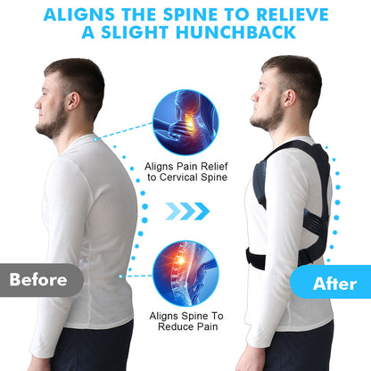 Ergonomic Posture Corrector Back Support Vest