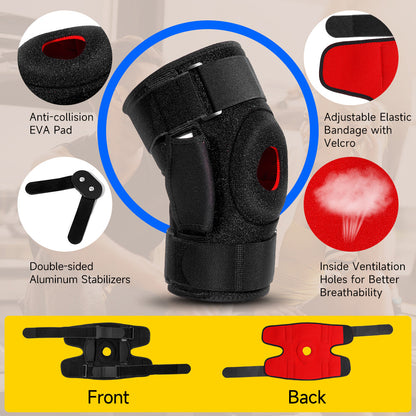 Velthek Adjustable Hinged Knee Support 1 Pack
