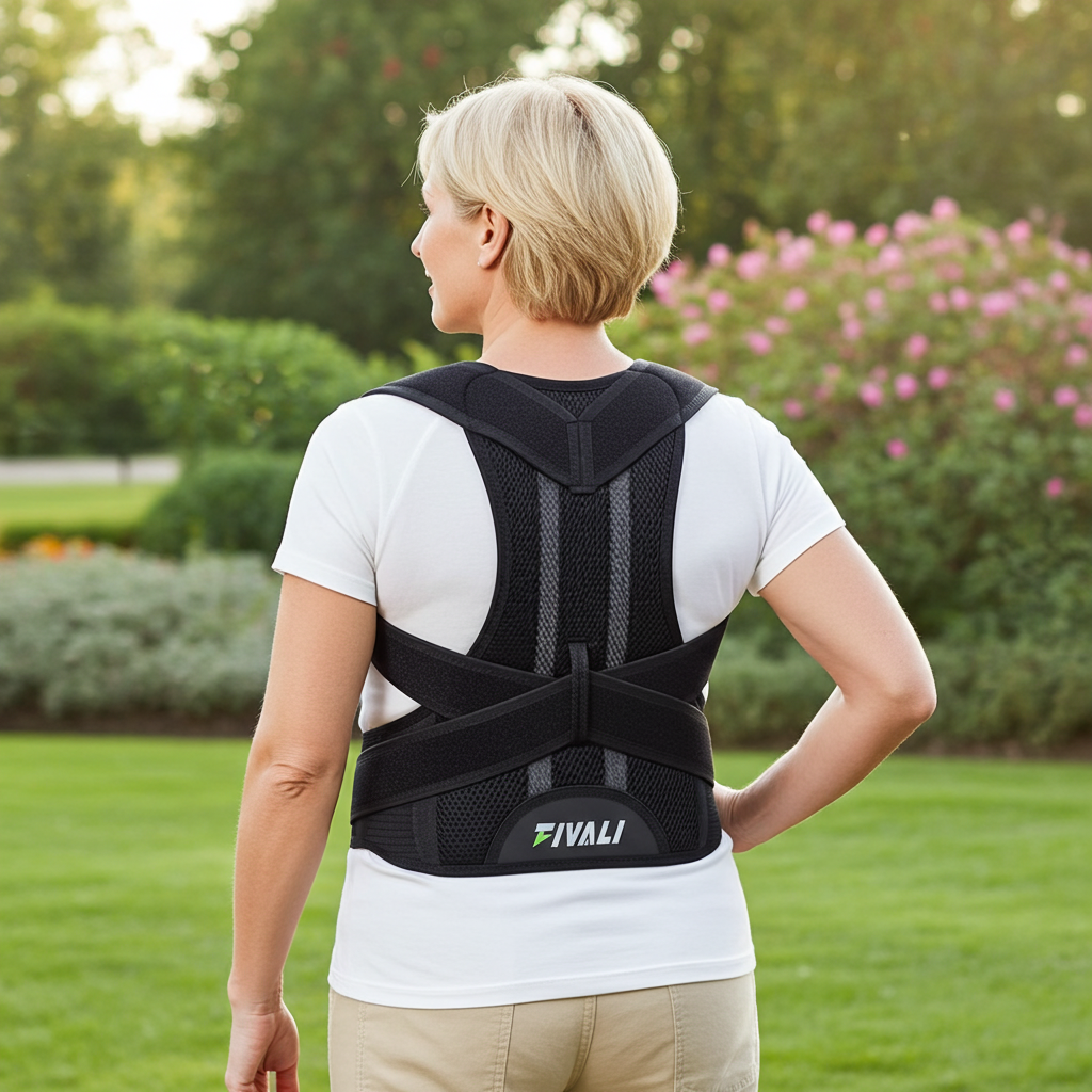 Adjustable Posture Corrector Back Support Brace FBR03