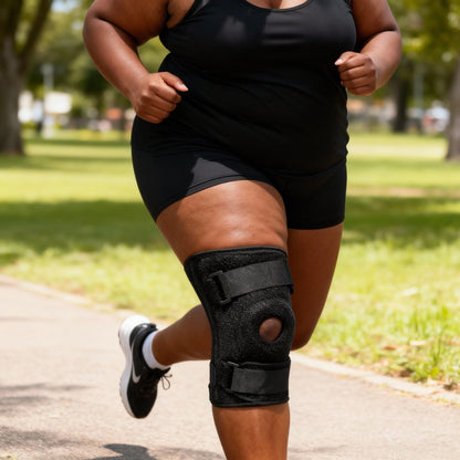 Extra Large Sports Knee Support with Cushion Pad
