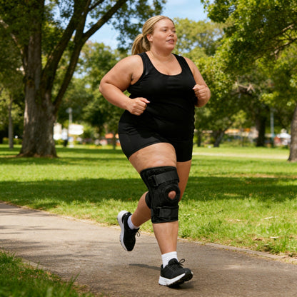 Extra Large Sports Knee Support with Cushion Pad
