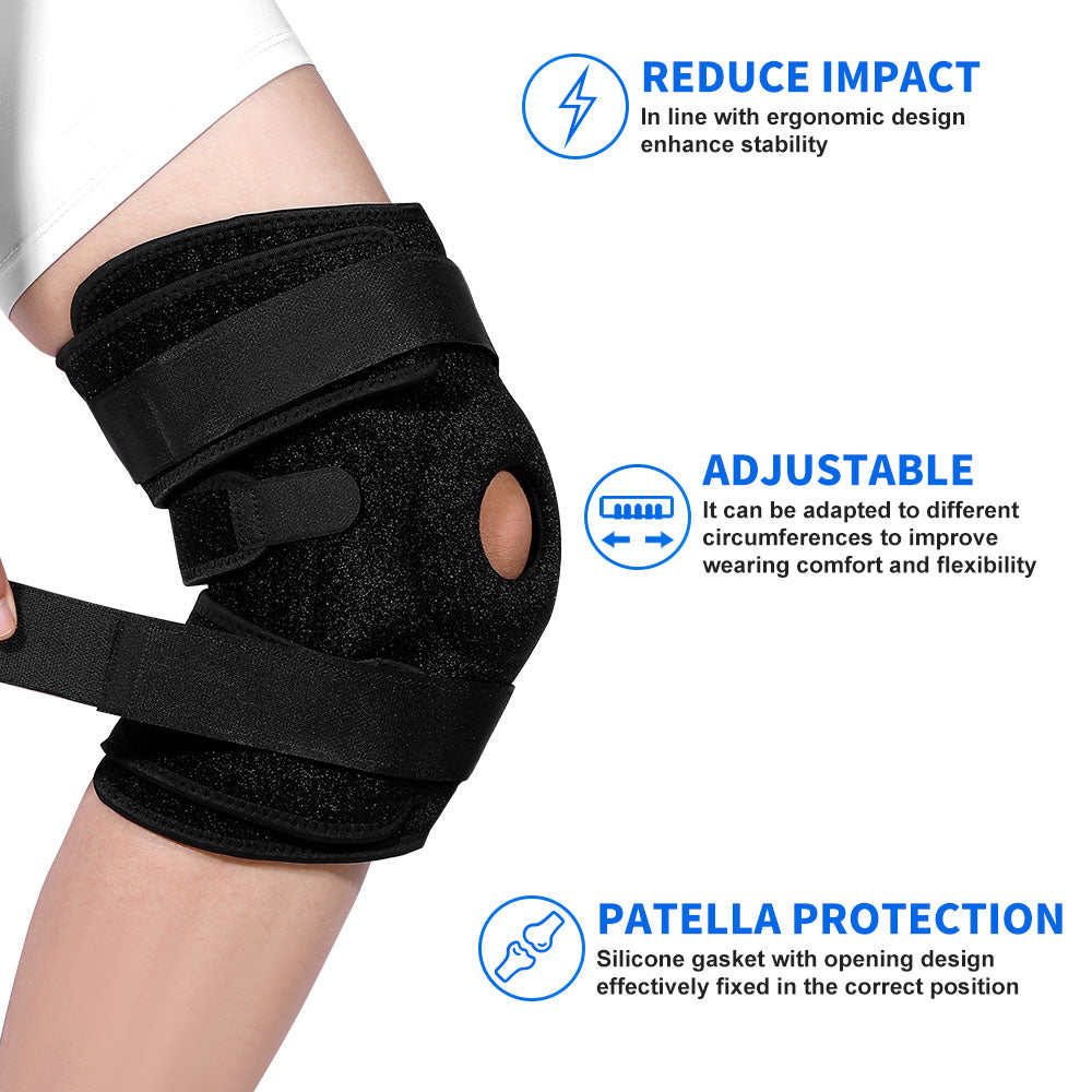 Extra Large Sports Knee Support with Cushion Pad