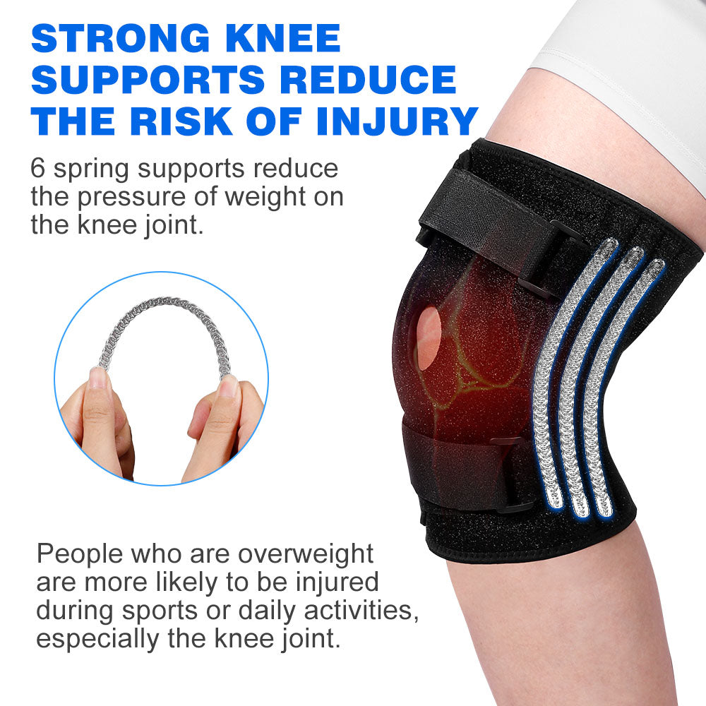 Extra Large Sports Knee Support with Cushion Pad
