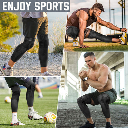 Velthek Supportive Football Knee Sleeves 2 Pack FKR05
