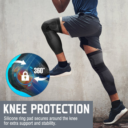 Velthek Supportive Football Knee Sleeves 2 Pack FKR05