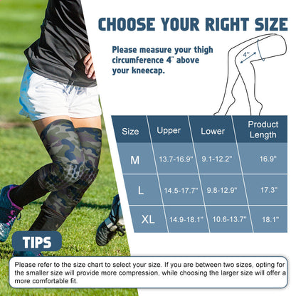 Protech Athletic Volleyball Leg Sleeves for Joint Support