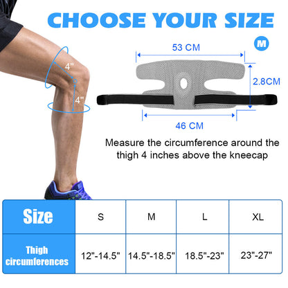 Supportive Knee Compression Sleeve for Injury Prevention