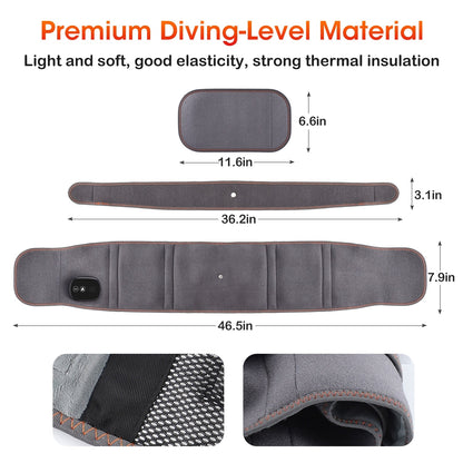 Infrared Heating Waist Massage Belt Vibration