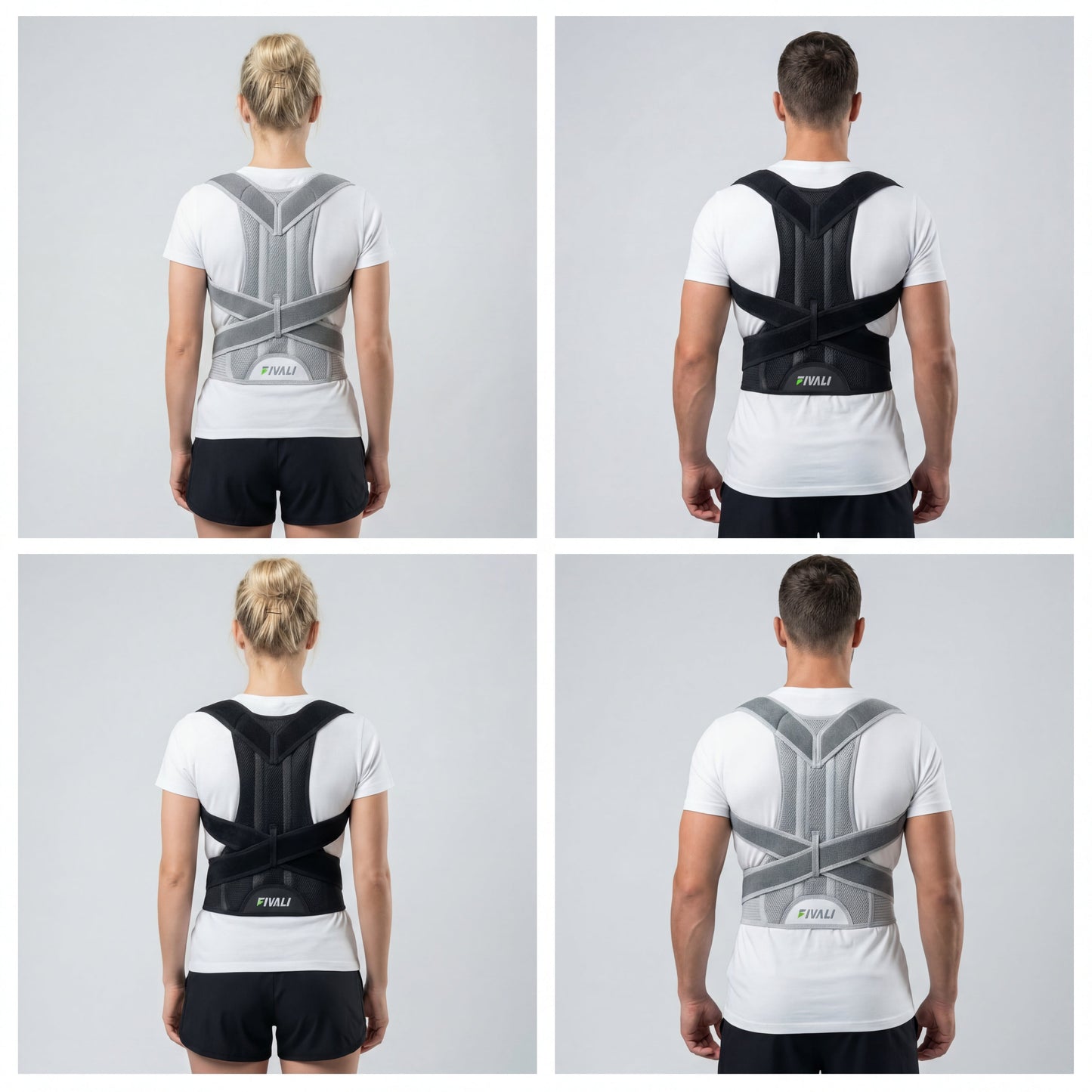 Adjustable Posture Corrector Back Support Brace FBR03