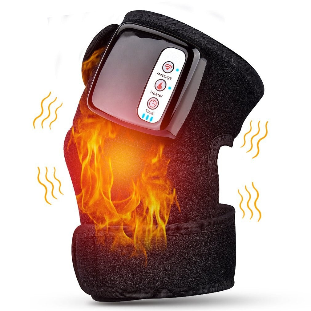 Rechargeable Heated Knee Massager for Arthritis & Pain Relief