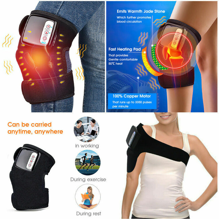 Electric Heated Knee Pain Massager – MadeforAussies